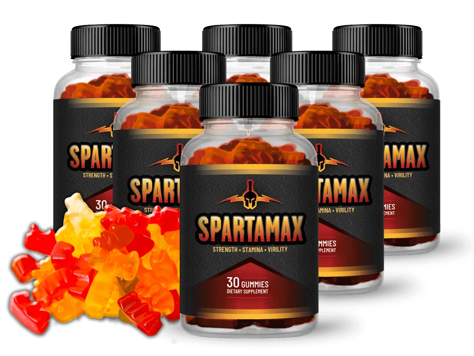 SpartaMax™ Daily Male Vitality Gummies — Strength Stamina Virility — 30 Gummies